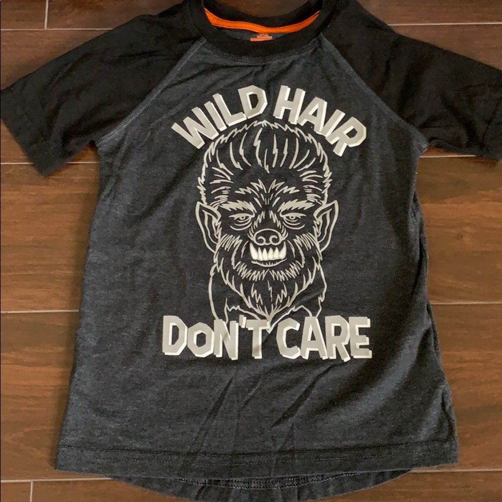 • Werewolf themed Halloween shirt, 4/5 •